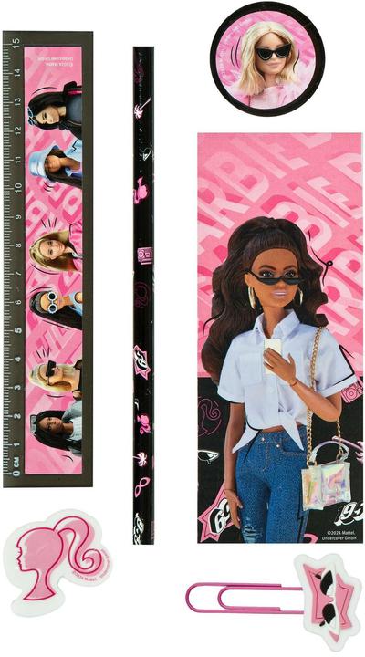 Produktbild Undercover Stiftehalter gefüllt 7-teilig Barbie