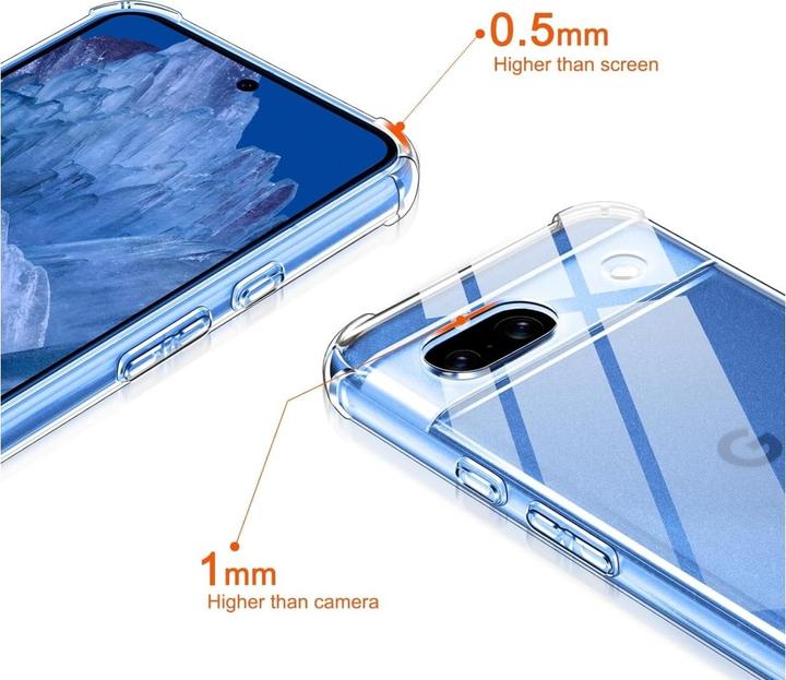 Produktbild Screenguard Crystal Soft Airbag Bumper (Google Pixel 8a)