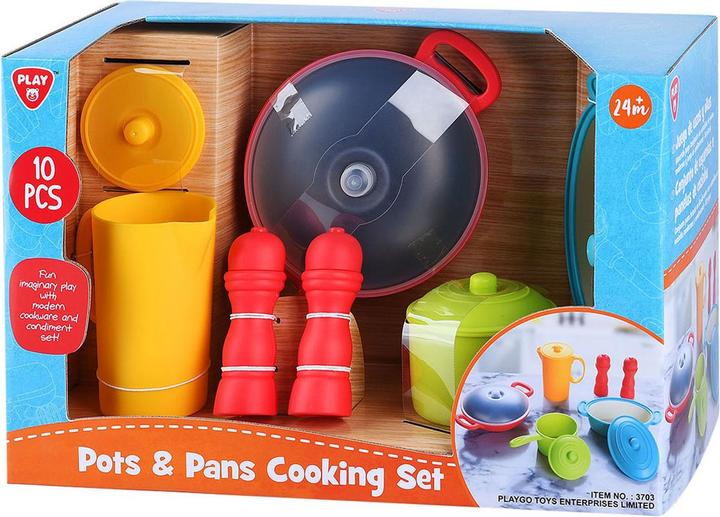 Produktbild Play und Töpfe, Kochspielset, 10-teilig.