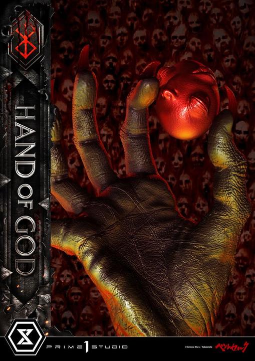 Actual product image Prime 1 Studio Berserk statuette 1/1 Life Scale Hand of God 25 cm
