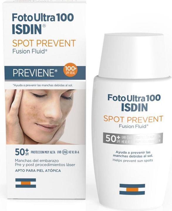 Produktbild Isdin FOTO ULTRA spot prevent SPF50+ 50 ml (Sonnencreme Gesicht, SPF 50+, 50 ml)