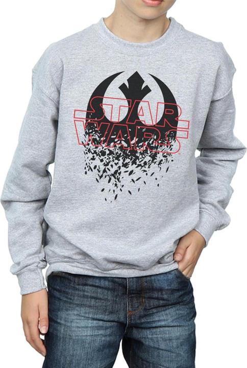 Produktbild Star Wars The Last Jedi Shattered Emblem Sweatshirt Jungen (152, 158)
