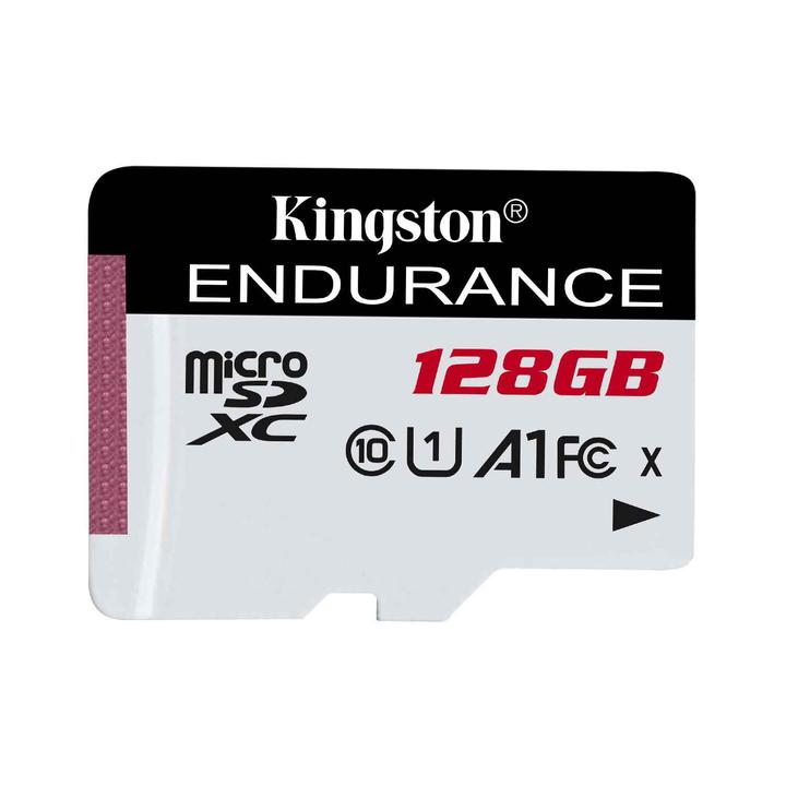 Immagine prodotto Kingston MicroSD 128GB Endurance (128 GB, microSDXC, U1, UHS-I)