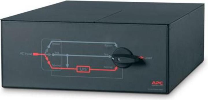 Image du produit APC ServiceBypassPanneau de dérivation SUA / SURT-D noir 4U rack / conversion de tour