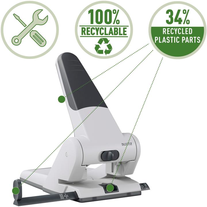 Actual product image Leitz Registration punch