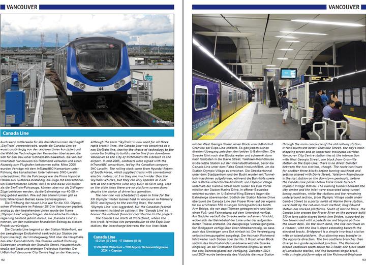 Immagine prodotto Urban Rail in Canada (Tedesco, Robert Schwandl, 2024)