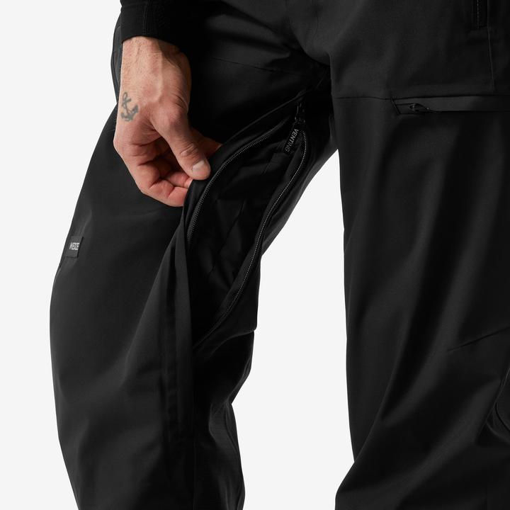 Immagine prodotto Dreamscape Pantaloni da snowboard salopette uomo impermeabile - 900 nero (XL)