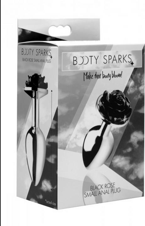 Actual product image XR Brands Rose anal plug