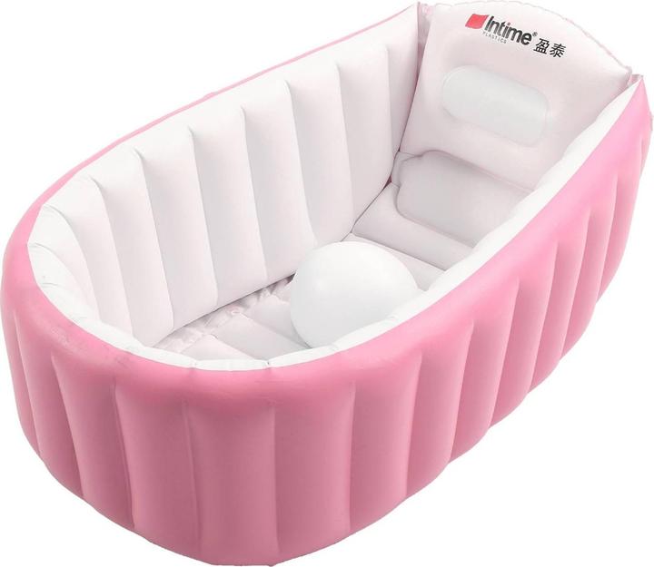Produktbild JTI Aufblasbare Badewanne für Babys - Rosa