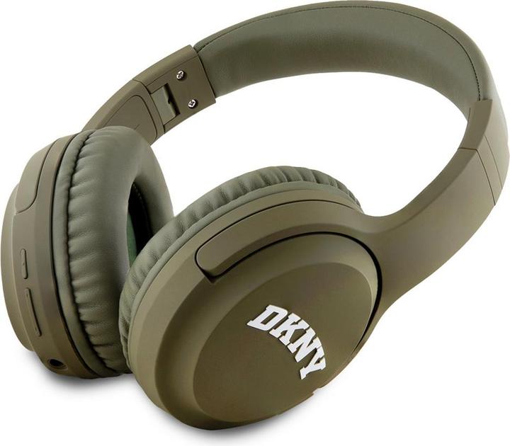 Actual product image DKNY PU Leather Arch Logo Bluetooth Stereo Headphone Green (30 h, Wireless)