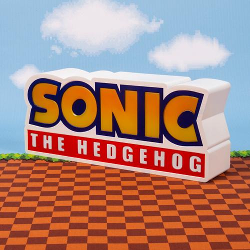 Actual product image Fizz Sonic the Hedgehog LED-Light Logo