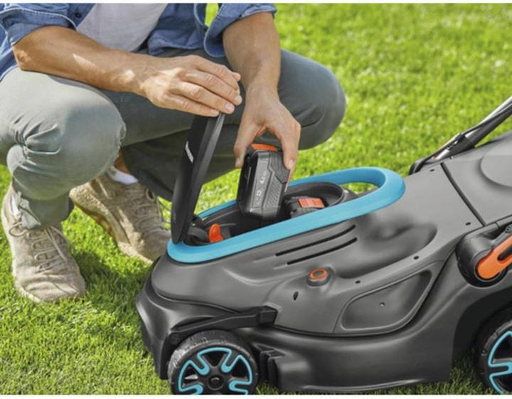Productafbeelding Gardena Accu Grasmaaier PowerMax 37/36V P4A Gebruiksklaar Set (Oplaadbare batterij)