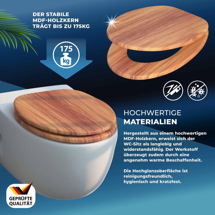 Produktbild Casaria Toilettendeckel