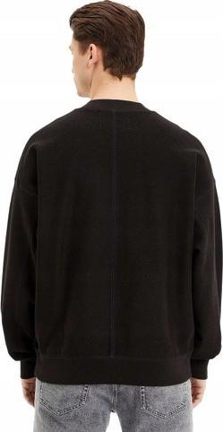 Image du produit Calvin Klein Sweat-shirt texturé Monologo Crew pour hommes (L)
