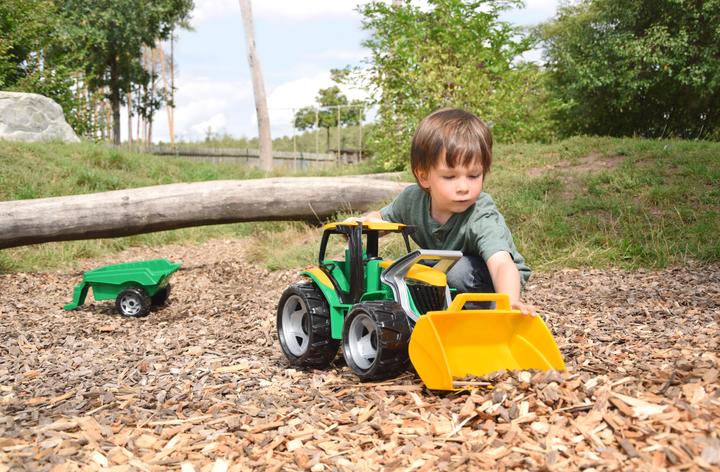 Produktbild Lena GIGA TRUCKS Traktor mit Schaufel und Anhänger