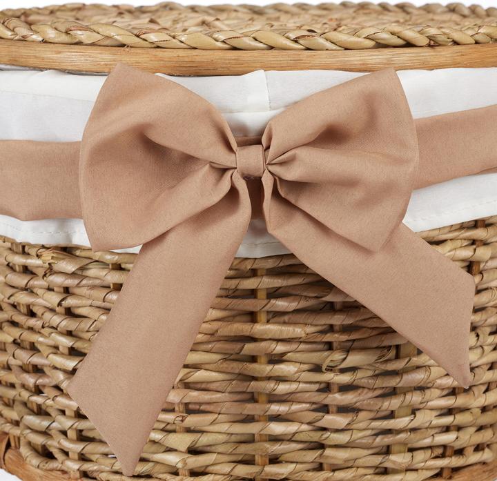 Actual product image Relaxdays Bathroom Basket Set of 2 (2 x, 31 x 31 x 22 cm)
