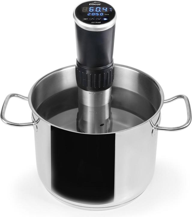Image du produit Lacor Precise Black Appareil sous vide 1200W 8x16x33cm 30lt