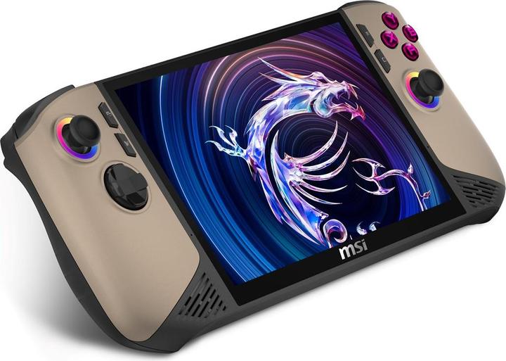 Actual product image MSI Claw 8 AI+ A2VM-037PL Tragbare Spielkonsole 20 3 cm (8 ) 1 TB Touchscreen WLAN Beige
