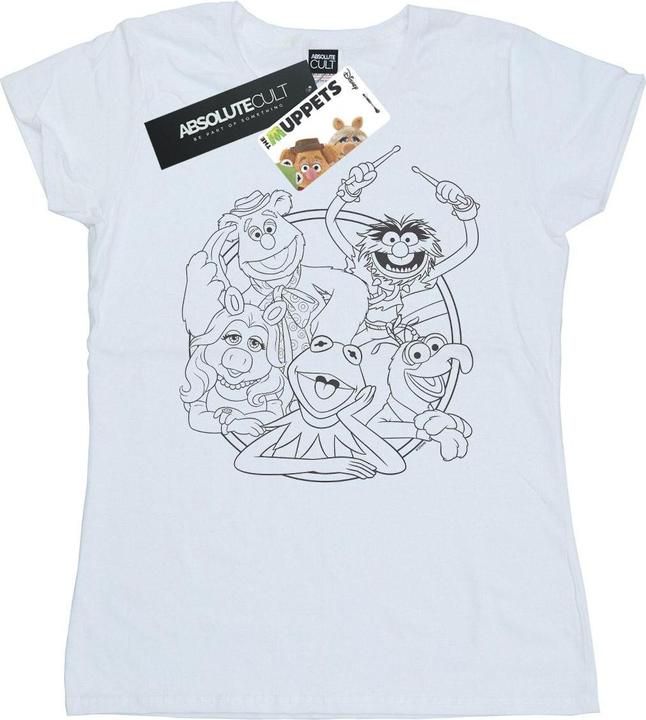 Disney The Muppets Group Line Art TShirt (S)