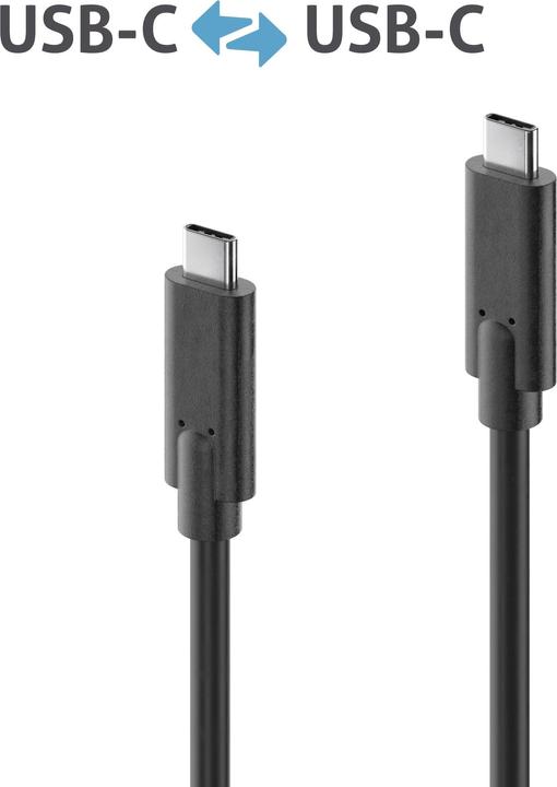 Produktbild Purelink USB C – USB C (0.50 m, USB 3.2 Gen 2, 100 W)