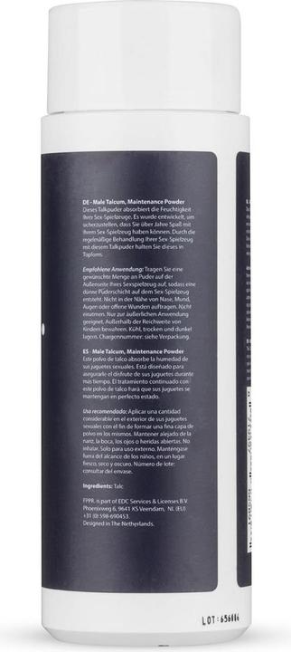 Actual product image Fppr Care powder for masturbators