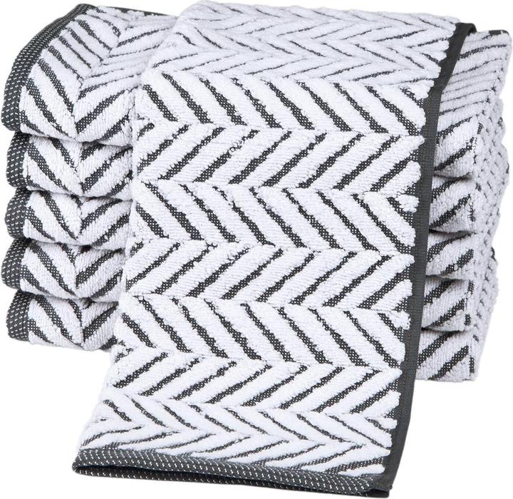 Immagine prodotto Ross Asciugamani Uni Sensual Skin 9002 Modello a treccia con catena di base colorata (70 x 140 cm, 30 x 50 cm, 50 x 100 cm)