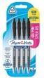 Produktbild Paper Mate Gelschreiber FlexGrip Gel 4er M (Schwarz, Grau, 4 x)