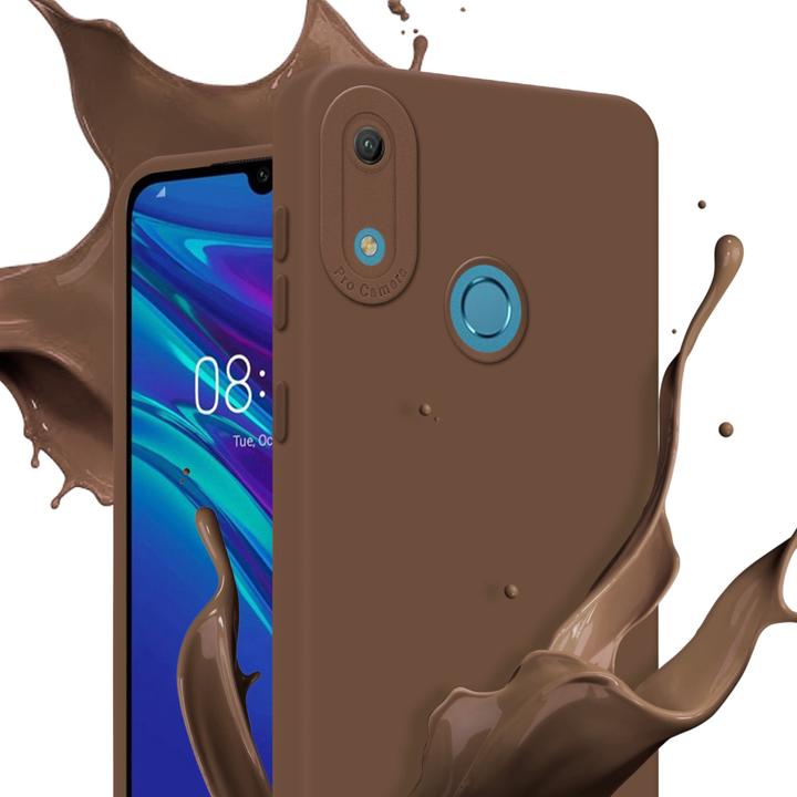 Image du produit Cadorabo Housse pour Huawei Y6 2019 en TPU fluide style LM162 (Huawei Y6 (2019))