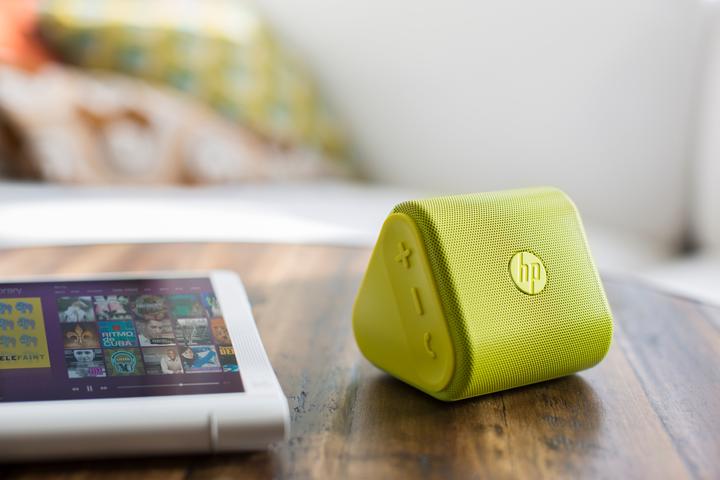 Actual product image HP Roar Mini Wireless Speaker - orange (6 h, Rechargeable battery operated)