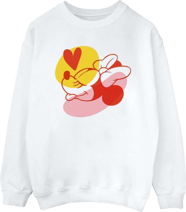 Immagine prodotto Disney Minnie Mouse Tongue Heart Felpa Donna (L)