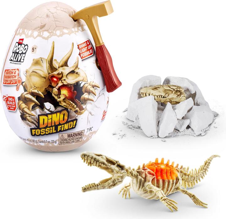Image du produit Zuru ROBO ALIVE Dino Fossil Find Mini Surprise Egg ass.
