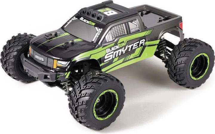 Actual product image Blackzon Smyter MT 1/12 4WD Electric Monster Truck - Green (RTR Ready-to-Run)