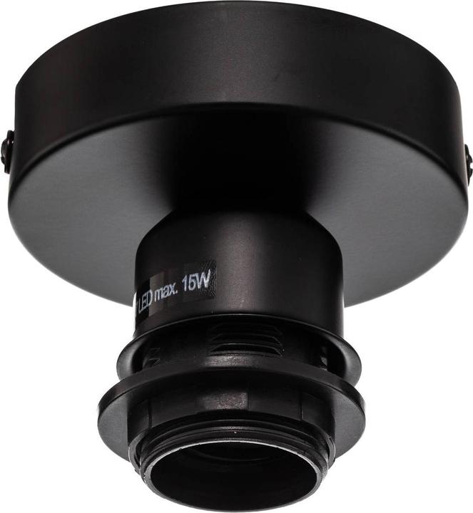 Produktbild Lindby Yonah Deckenleuchte Metall schwarz gold (E27)