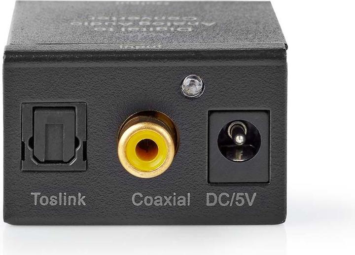 Immagine prodotto Nedis Convertitore audio digitale a 1 via Connessione Ingresso: 1x RCA digitale / 1x TosLink Connessione (0.05 m)