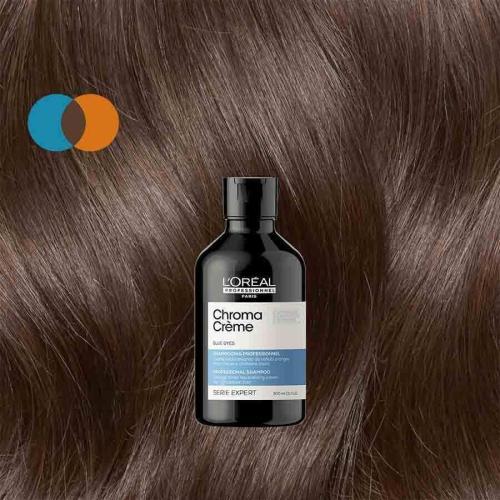 Image du produit L'Oréal Professionnel Série Expert Chroma Crème - Blue (300 ml, Shampoing liquide)