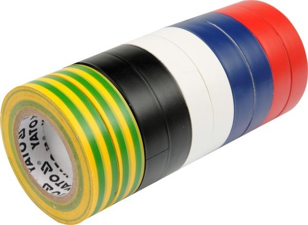 Actual product image Yato INSULATION TAPE MATT 0.13MM 19MMx20M MIX (19 mm)