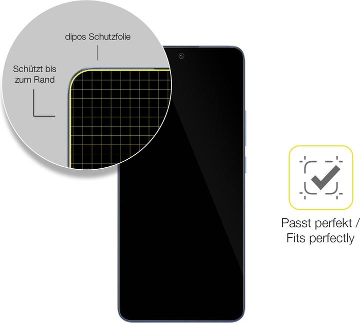 Immagine prodotto Dipos Pellicola Protettiva Full-Cover 3D (2 Pezzo/i, Xiaomi 13T Pro)