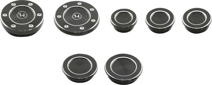 Image du produit Highsider CNC Couvercles trous du cadre, SET A pour BMW RnineT 14-16