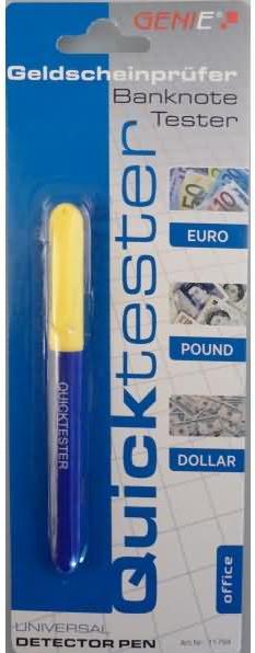 Actual product image Genie Money Quicktester (Bill validator)