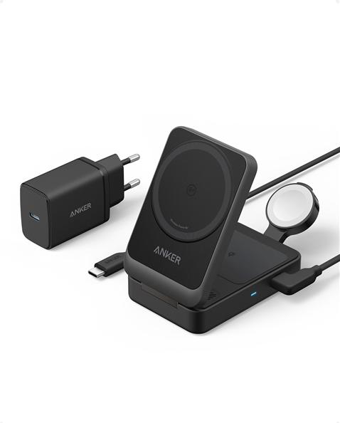 Actual product image Anker - MagGo Wireless Charger (2-in-1 Stand) (15 W)