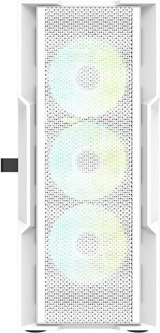 Produktbild Darkflash Tech DK431 computer case + 4 fans (white) (ATX, E-ATX, mATX)