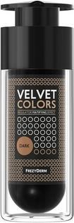 Frezyderm Velvet Colors Mattes Make Up Dark Foundation 30ml Natural Matte Finish