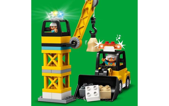 Actual product image LEGO Large construction site with light and sound (10933)