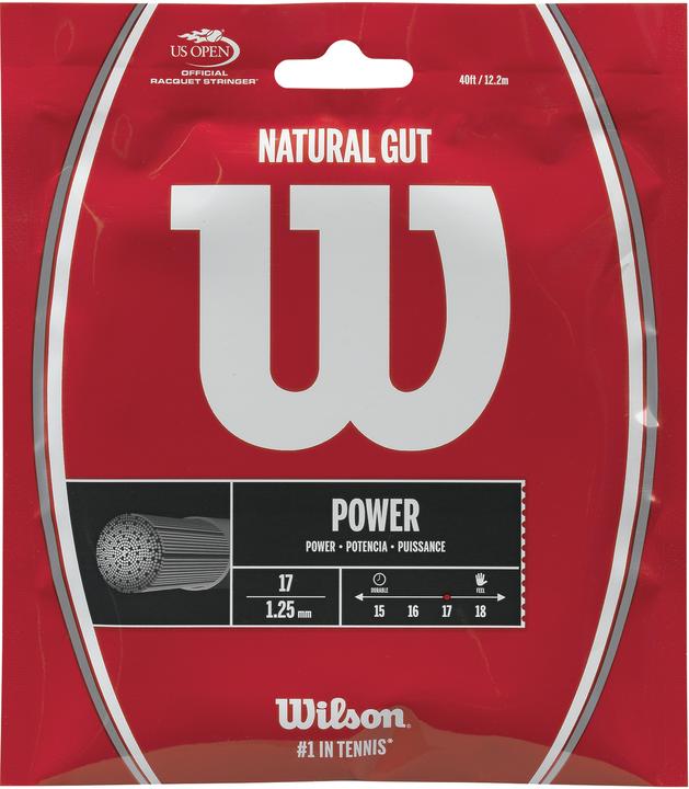 Actual product image Wilson Natural Gut 17 String Set