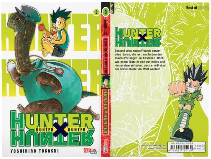 Image du produit Hunter X Hunter, Band 3 (Allemand, Yoshihihiro Togashiro Togashi, 2003)
