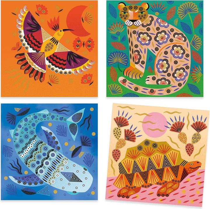 Immagine prodotto Djeco Modelli di francobolli e animali