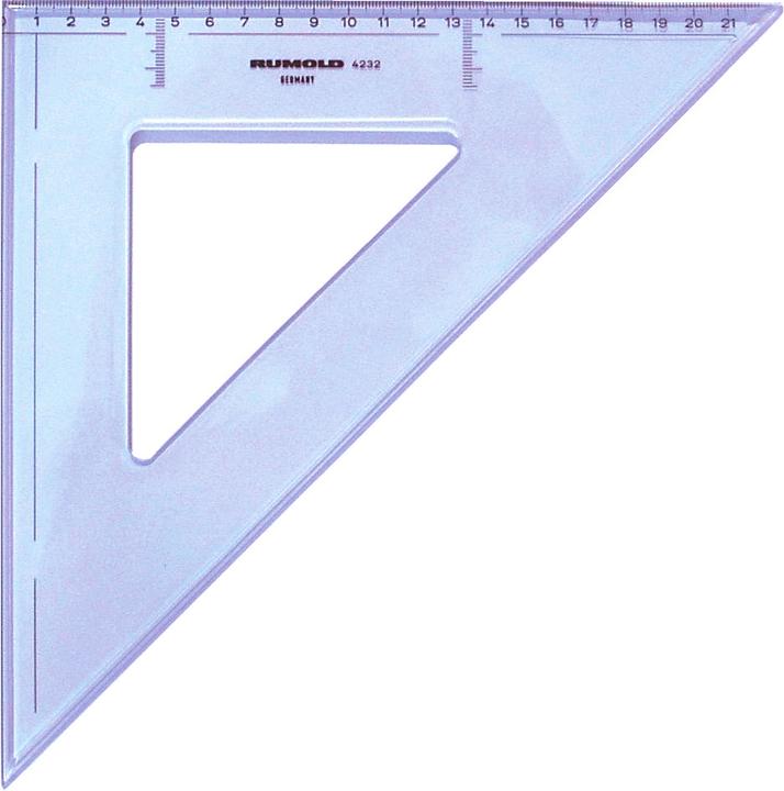 Actual product image Rumold Drawing triangle 45 32 cm (210 mm)
