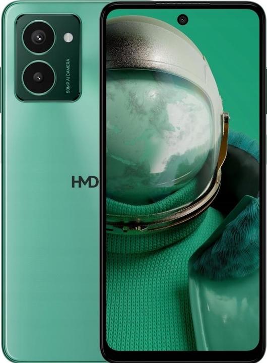 Actual product image HMD C22 DS 2/64 Charcoal (128 GB, Green, 6.56", Dual SIM, 0.00 Mpx, 4G)