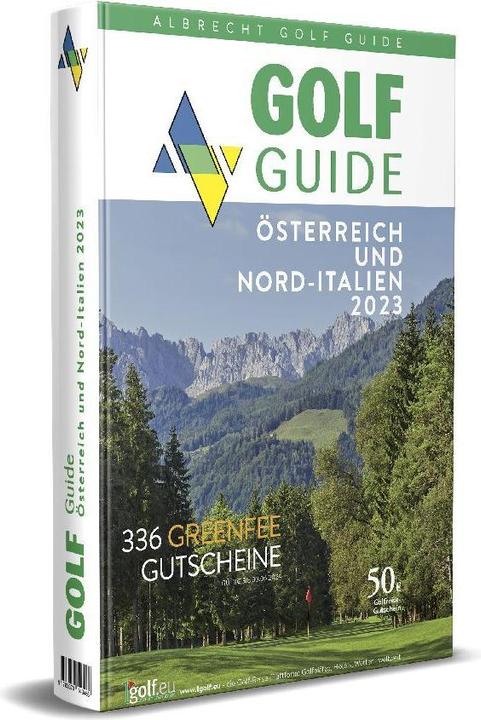 Actual product image Golf Guide Österreich und Nord-Italien 2023 (German, Thomas Mayr, Oliver Albrecht, 2023)
