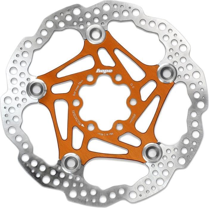 Immagine prodotto Hope Disco freno a disco flottante - arancione (160 mm)